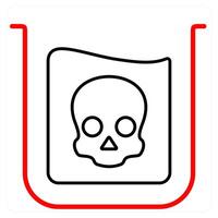 Danger and warning sign icon concept vector