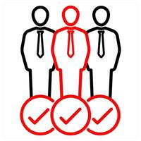 Accessibility And Users Icon Concept vector