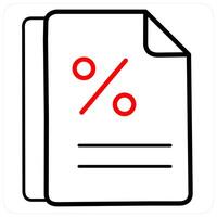 Promissory Note and note icon concept vector