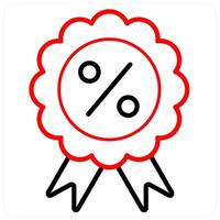 Interest Rate and rate icon concept vector