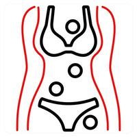 Symptom Checker and patient icon concept vector
