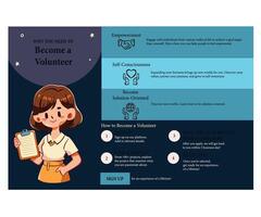 International Volunteer Day Hand Drawn vector