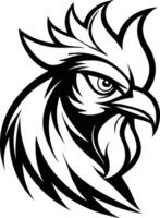 Tribal Rooster Crest Art vector