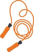 Jump rope illustration vector