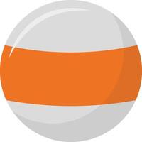 Billiard ball illustration vector