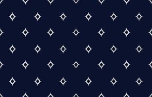 a navy and white pattern with diamonds vector