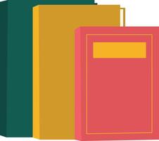 Education a book in a standing position vector