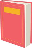 Education a book in a standing position vector