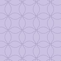 Lavender DASHED LINE REPEAT PATTERN vector
