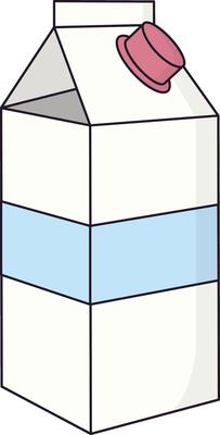 Milk Bottle Recycle Illustration for Zero Waste Day