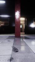 Inside of an empty subway metro video