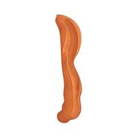 Illustration of bacon strips vector