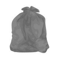 Illustration of garbage bag vector