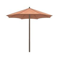 Illustration of beach umbrella vector