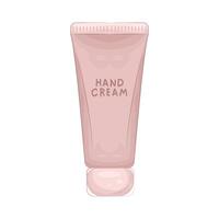 Illustration of hand cream vector