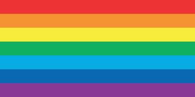 simple colorful rainbow background vector