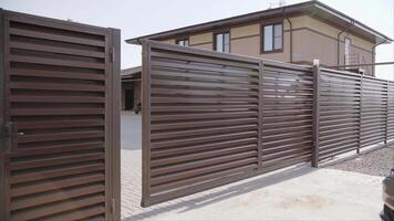 Opening automatic property gate with remote controller video