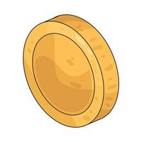 Illustration of coin vector