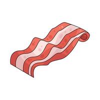 Illustration of Bacon Strips vector