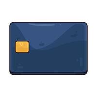 Illustration of debit card vector