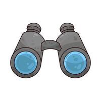 Illustration of binoculars vector