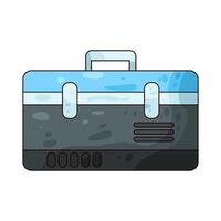 Illustration of Cooler box vector