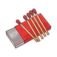 Illustration of Matchstick vector