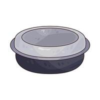 Illustration of Food Container vector