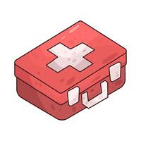 Illustration of First Aid Kit vector