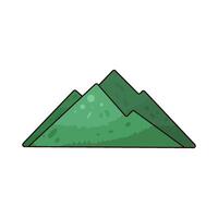 Illustration of mountain vector