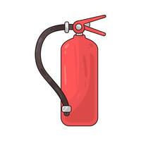 Illustration of Fire Extinguisher vector