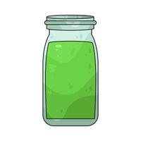 Illustration of Green Juice vector
