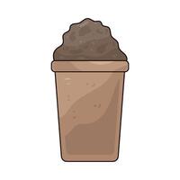 Illustration of soil vector