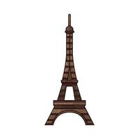 Illustration of Eiffel Tower vector