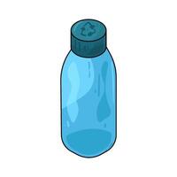 Illustration of reusable bottle vector