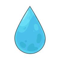 Illustration of water drop vector
