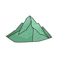 Illustration of mountain vector