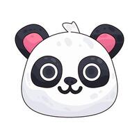 Illustration of panda vector