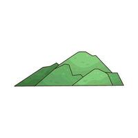 Illustration of mountain vector