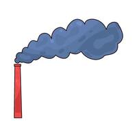 Illustration of pollution vector