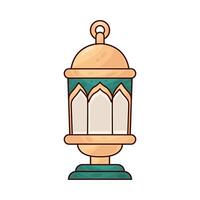 Illustration of Lantern Lamp vector