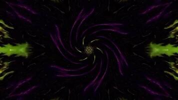 flashing light and black background, loop video