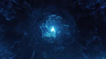 Light Streak with Glow Isolated on Black Background,Motion Graphics video