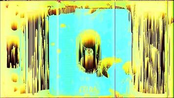 Casual geometrical nostalgic elegant iridescent background. Light distortions for creative use. video