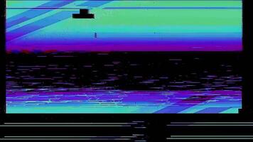 Abstract Animation Color Wavy grainy Wall. Concept Retro Multicolor Pattern. Trendy Beautiful Gradient Texture. Seamless motion graphics. video