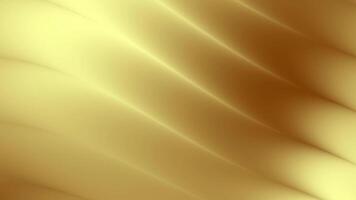Golden abstract background with wavy lines video
