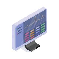 Trendy isometric icon of volume equalizer in modern style vector