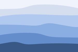 Seamless blue waves background template. Abstract background. vector