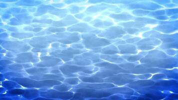 Beautiful water surface characterized by lush three-dimensional contrast, abstract background material video
