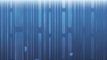 Underwater-like background material with rectangular shapes moving up and down on a light blue background video